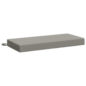Bankkissen SOEST 100 % Polyester Grau 60 x 40 x 8 cm