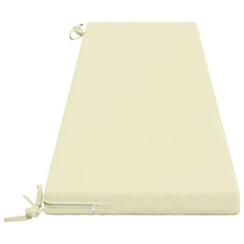Bankkissen SOEST 100 % Polyester Creme 180 x 40 x 5 cm