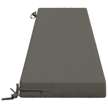Bankkissen SOEST 100 % Polyester Grau 170 x 40 x 8 cm