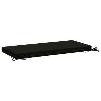 Bankkissen SOEST 100 % Polyester Schwarz 80 x 40 x 5 cm