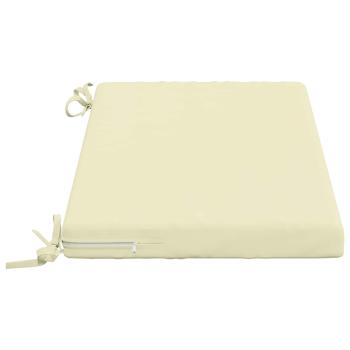 Bankkissen SOEST 100 % Polyester Creme 80 x 40 x 5 cm