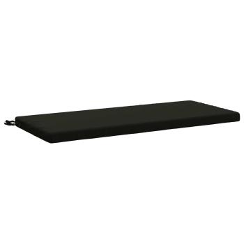 Bankkissen SOEST 100 % Polyester Schwarz 110 x 50 x 5 cm