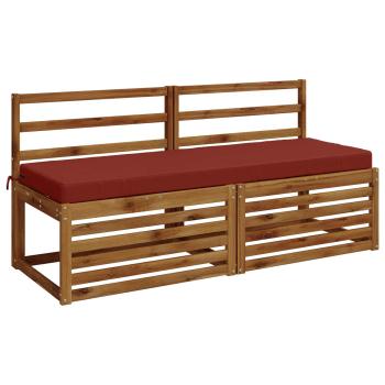 Bankkissen SOEST 100 % Polyester Rot 150 x 50 x 8 cm