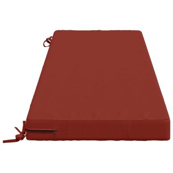 Bankkissen SOEST 100 % Polyester Rot 150 x 50 x 8 cm