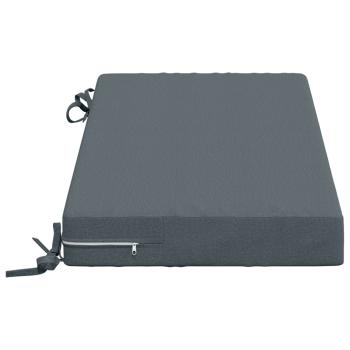 Bankkissen SOEST 100 % Polyester Blau 80 x 40 x 8 cm