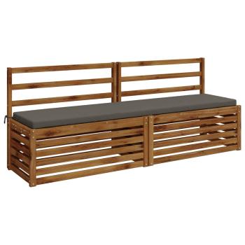 Bankkissen SOEST 100 % Polyester Grau 170 x 40 x 5 cm