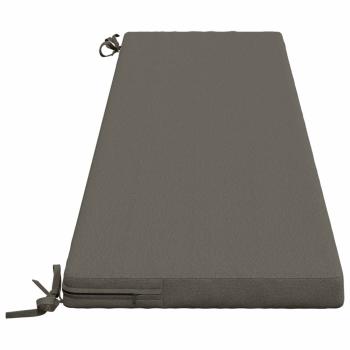 Bankkissen SOEST 100 % Polyester Grau 170 x 40 x 5 cm