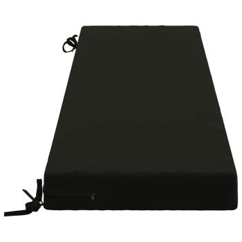 Bankkissen SOEST 100 % Polyester Schwarz 150 x 40 x 8 cm