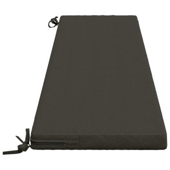 Bankkissen SOEST 100 % Polyester Anthrazit 170 x 40 x 5 cm