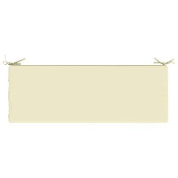 Bankkissen SOEST 100 % Polyester Creme 120 x 40 x 8 cm