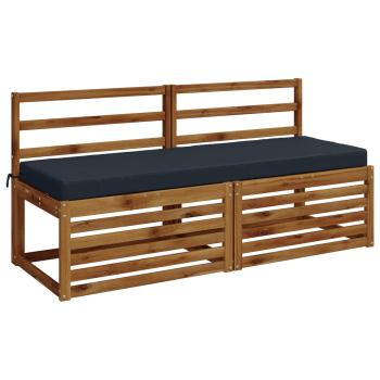 Bankkissen SOEST 100 % Polyester Dunkelblau 140 x 50 x 8 cm