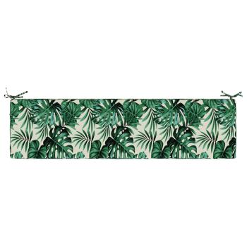Bankkissen SOEST 100 % Polyester Blattmuster 150 x 40 x 8 cm