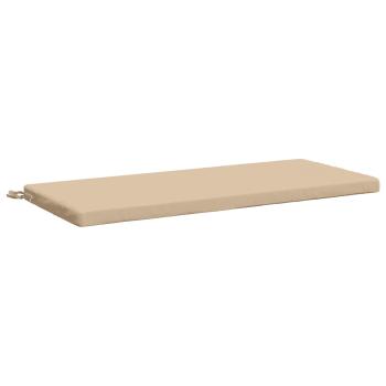 ARDEBO.de - Bankkissen SOEST 100 % Polyester Creme 120 x 50 x 5 cm