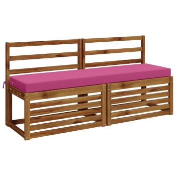 Bankkissen SOEST 100 % Polyester Rosa 150 x 40 x 8 cm