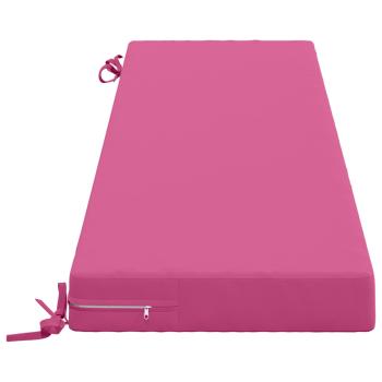 Bankkissen SOEST 100 % Polyester Rosa 150 x 40 x 8 cm