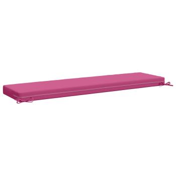 Bankkissen SOEST 100 % Polyester Rosa 150 x 40 x 8 cm