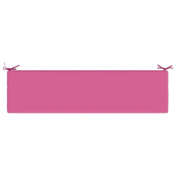 Bankkissen SOEST 100 % Polyester Rosa 150 x 40 x 8 cm