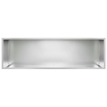 Garten-Pflanzgefäß Silber 100 x 30 x 50 cm Verzinkter Stahl