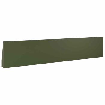 St?tzmauer 6 stk. 100 x 12 x 50 cm Stahl Olivgr?n