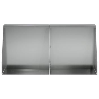 St?tzmauer 6 stk. 40 x 12 x 30 cm Verzinkter Stahl Silber