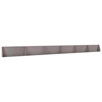 Stützmauer 6 stk. 100 x 12 x 50 cm Wetterfeststahl Rostoptik
