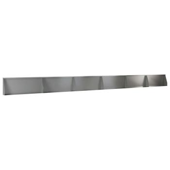 Stützmauer 6 stk. 100 x 12 x 50 cm Verzinkter Stahl Silber