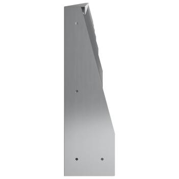Stützmauer 6 stk. 100 x 12 x 50 cm Verzinkter Stahl Silber