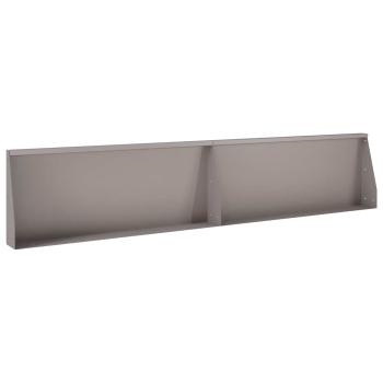 Stützmauer 2 stk. 100 x 12 x 50 cm Wetterfeststahl Rostoptik