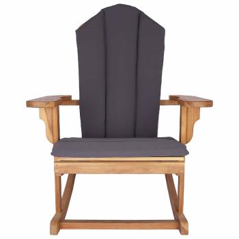 Garten Adirondack Schaukelstuhl Natur Massivholz Teak