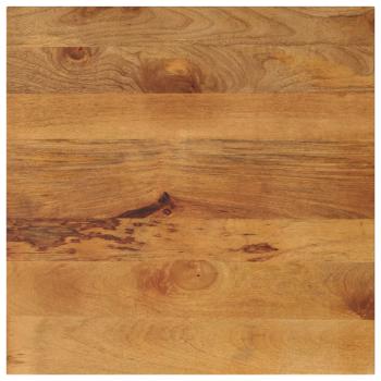 ARDEBO.de - Tischplatte 80x80x3,8 cm Quadratisch Massivholz Mango