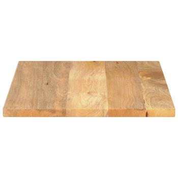 Tischplatte 90x50x2,5 cm Rechteckig Massivholz Mango