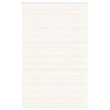 ARDEBO.de - Doppelrollo Marmorbeige 150x230cm Stoffbreite 145,9 cm Polyester