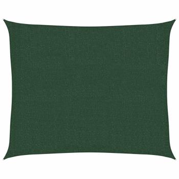 Sonnensegel 160 g/m² Dunkelgrün 2,5x3 m HDPE