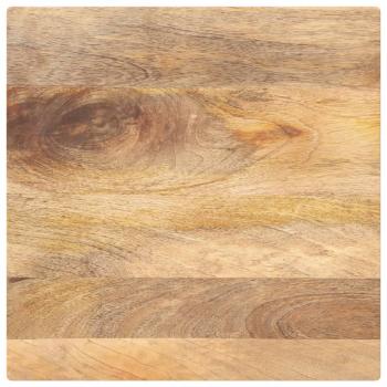 ARDEBO.de - Tischplatte 40x40x2,5 cm Quadratisch Massivholz Mango