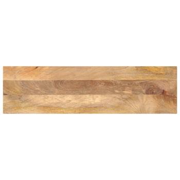 ARDEBO.de - Tischplatte 100x40x3,8 cm Rechteckig Massivholz Mango