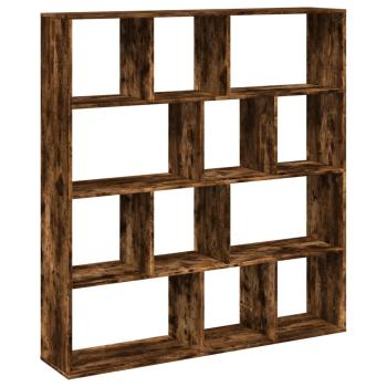B?cherregal R?uchereiche 132x29x141,5 cm Holzwerkstoff