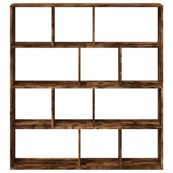 B?cherregal R?uchereiche 132x29x141,5 cm Holzwerkstoff