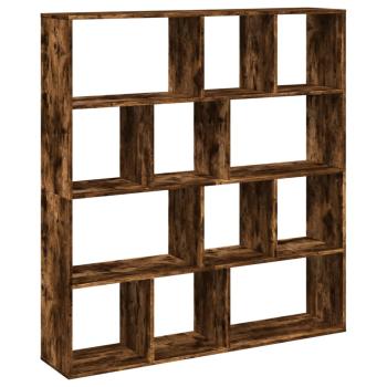 B?cherregal R?uchereiche 132x29x141,5 cm Holzwerkstoff