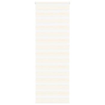 Doppelrollo Marmorbeige 85x230 cm Stoffbreite 80,9 cm Polyester