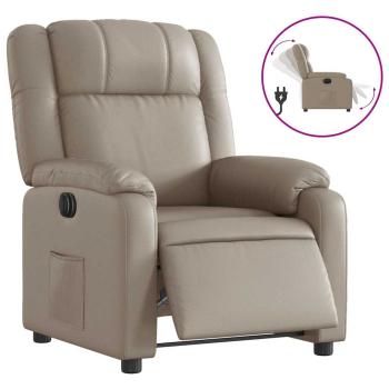 Relaxsessel Elektrisch Cappuccino Kunstleder