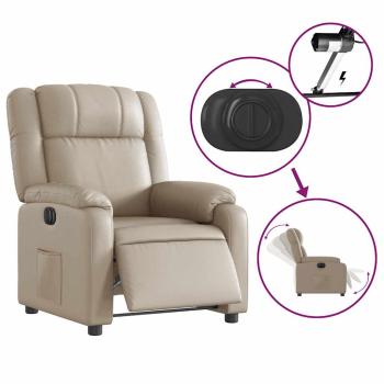 Relaxsessel Elektrisch Cappuccino Kunstleder