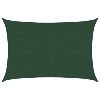 Sonnensegel 160 g/m² Dunkelgrün 5x6 m HDPE