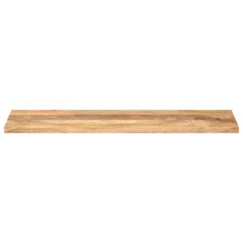 Tischplatte 100x20x2,5 cm Rechteckig Massivholz Mango