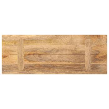 Tischplatte 90x30x3,8 cm Rechteckig Massivholz Mango