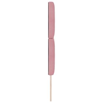 Kopfteil Rosa 144 cm Samt