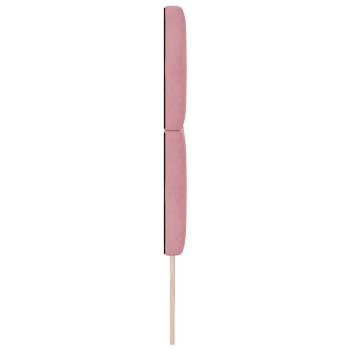Kopfteil Rosa 200 cm Samt