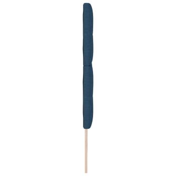 Höhenverstellbares Kopfteil mit Kopfteil Blau 180 cm Stoff
