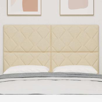 Kopfteil Creme 160 cm Stoff