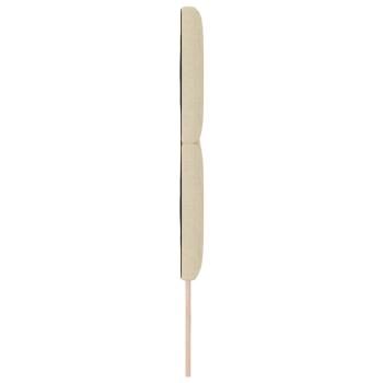 Kopfteil Creme 160 cm Stoff