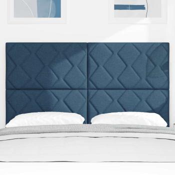 Kopfteil Blau 160 cm Stoff
